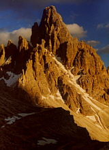 Geht zu Unrecht neben den Drei Zinnen unter: der Paterno