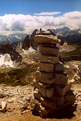 Der kleine Zurbr&uuml;ggen auf 2958m