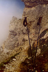 Einstieg in den Bonacossa Steig